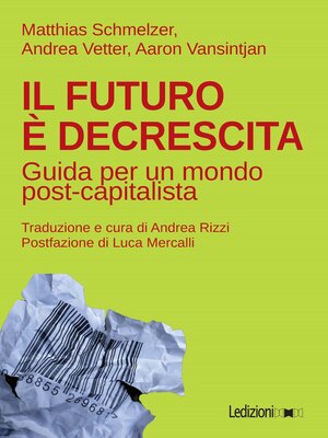 cover image of Il futuro è decrescita